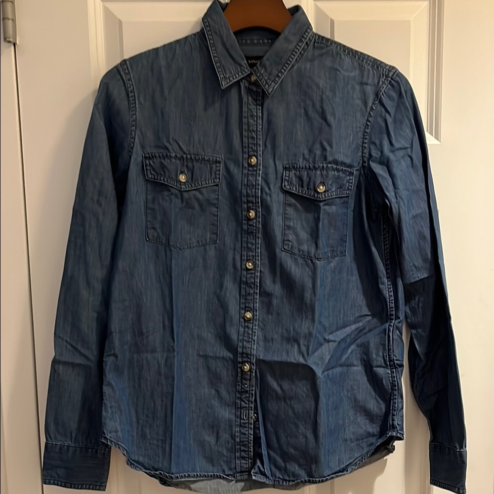 Women’s Blue Denim Shirt